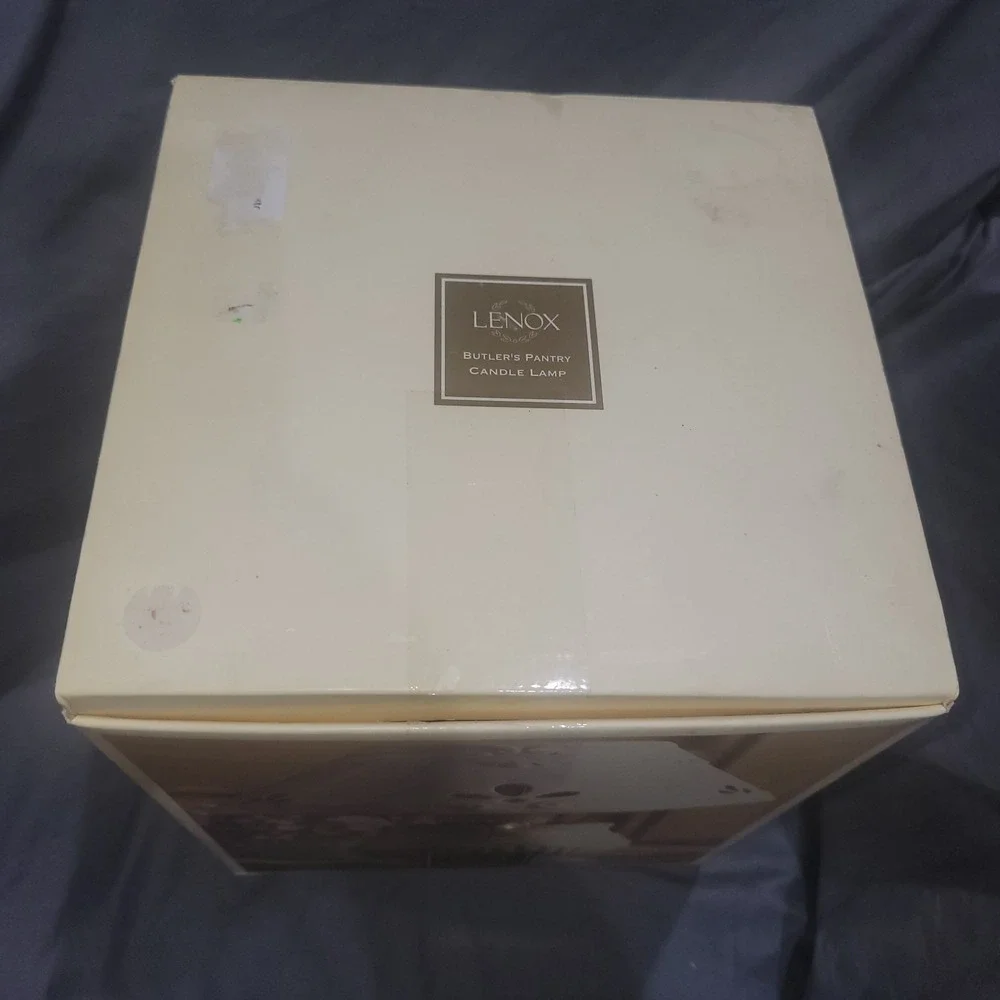 Lenox white filigree